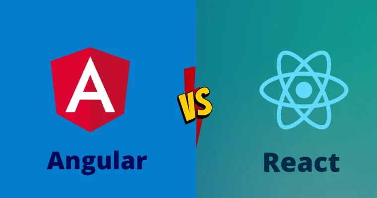 What is the difference between Angular and React?