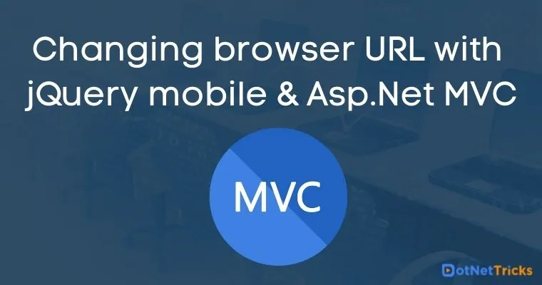 Changing browser URL with jQuery mobile and Asp.Net MVC
