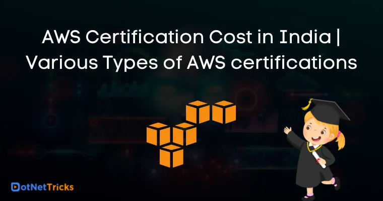 AWS Certification Cost in India | Various Types of AWS certifications