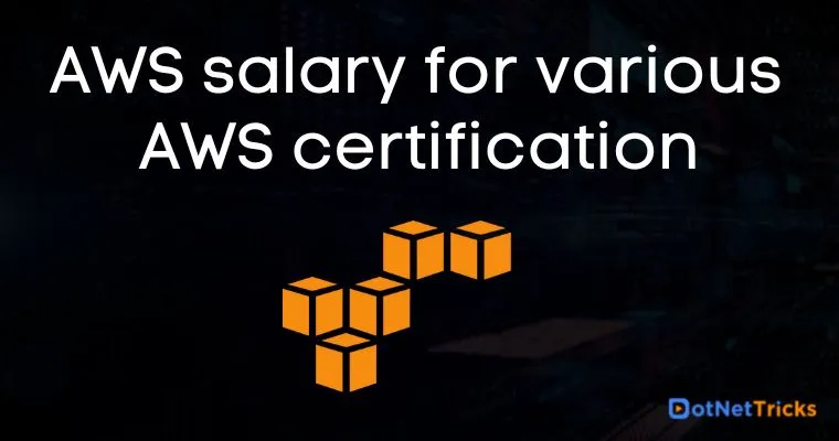 AWS salary for various AWS certification