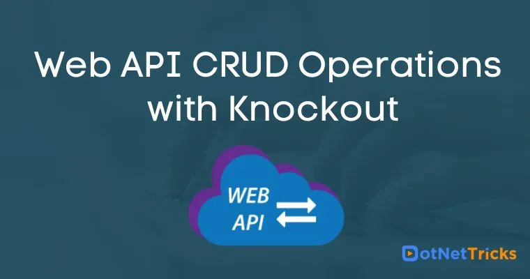 Web API CRUD Operations with Knockout