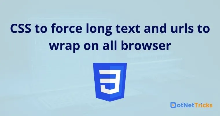 CSS to force long text and urls to wrap on all browser