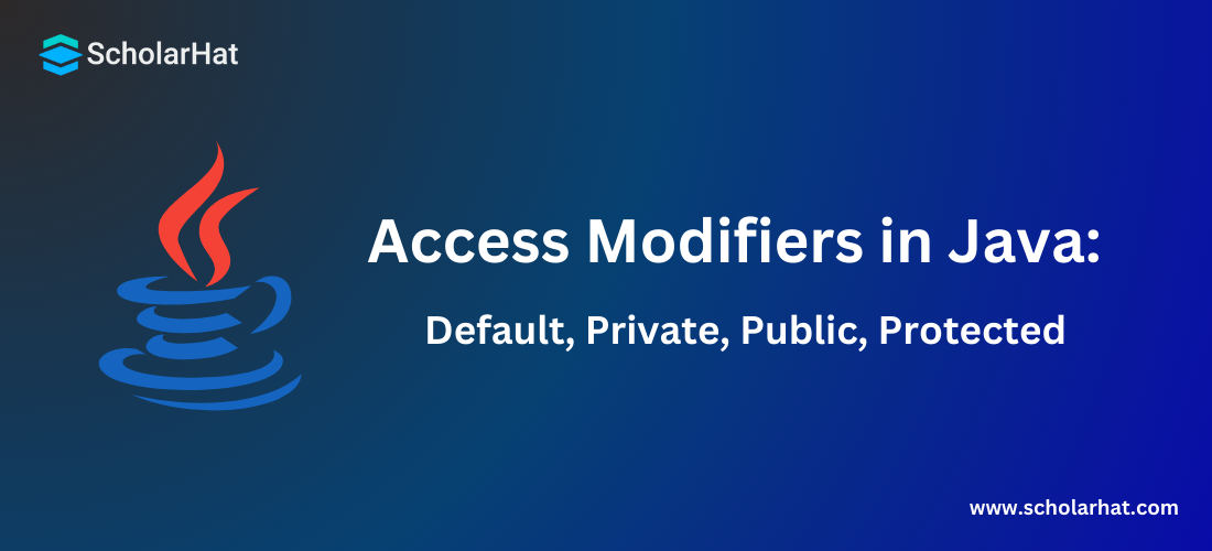 Access Modifiers in Java: Default, Private, Public, Protected