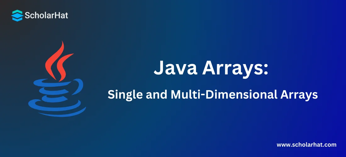 Java Arrays: Single and Multi-Dimensional Arrays