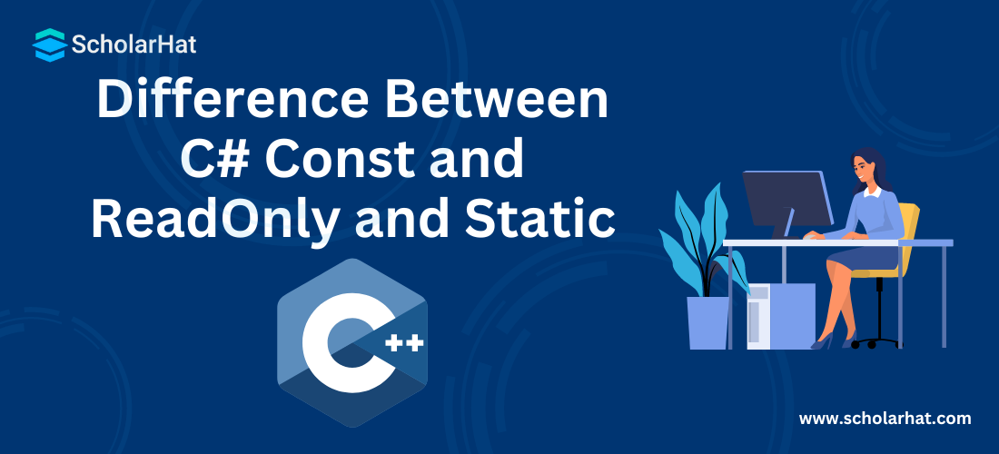 Difference Between C# Const and ReadOnly and Static