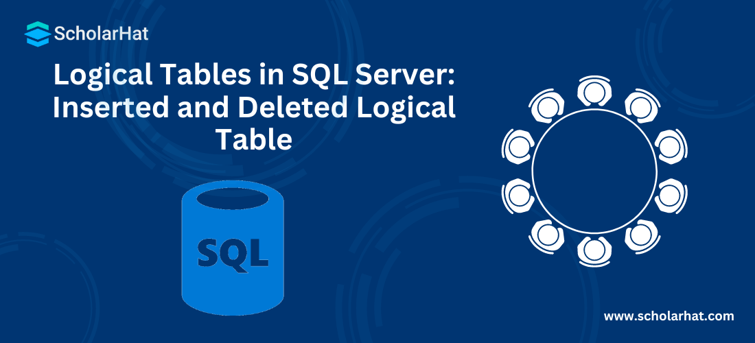  Logical Tables in SQL Server: Inserted and Deleted Logical Table