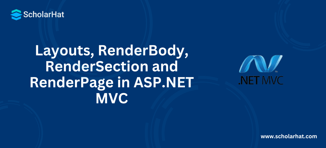 Layouts, RenderBody, RenderSection and RenderPage in ASP.NET MVC