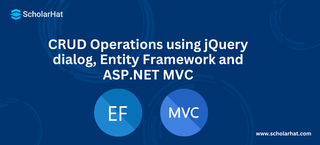 CRUD Operations using jQuery dialog, Entity Framework and ASP.NET MVC