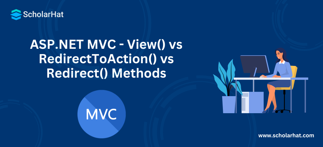 ASP.NET MVC - View() vs RedirectToAction() vs Redirect() Methods