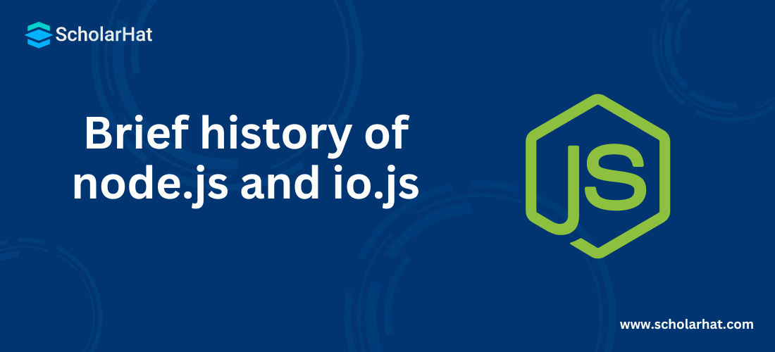 Brief history of node.js and io.js