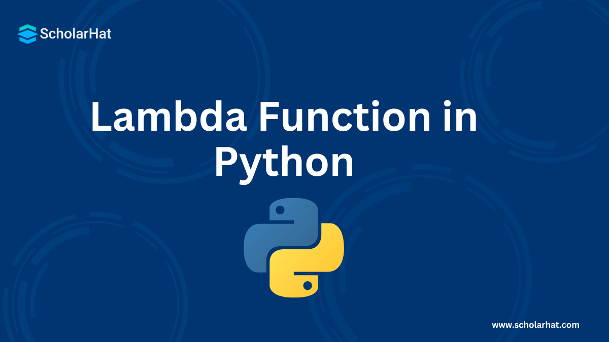 Lambda Function in Python with Examples (Full Tutorial)