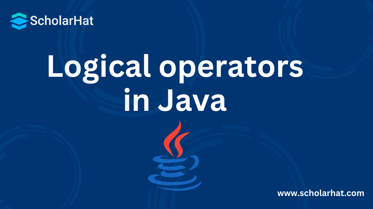 Logical operators in Java