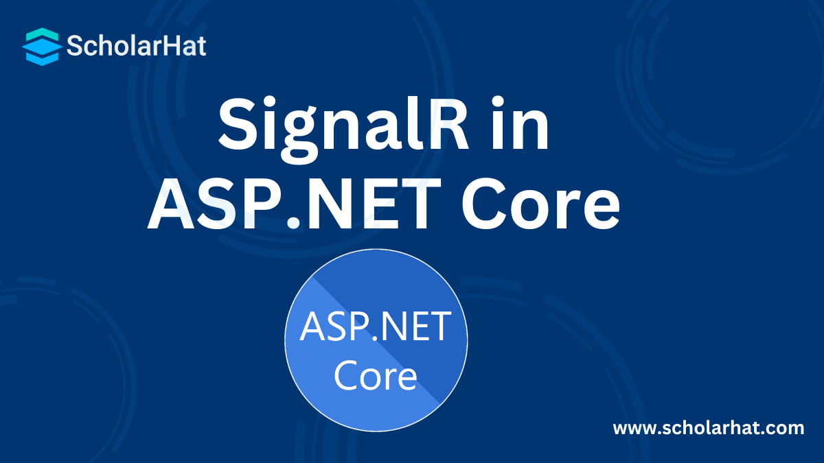 Implementing SignalR in ASP.NET Core