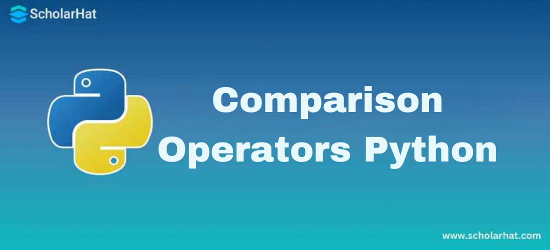 Comparison Operators Python