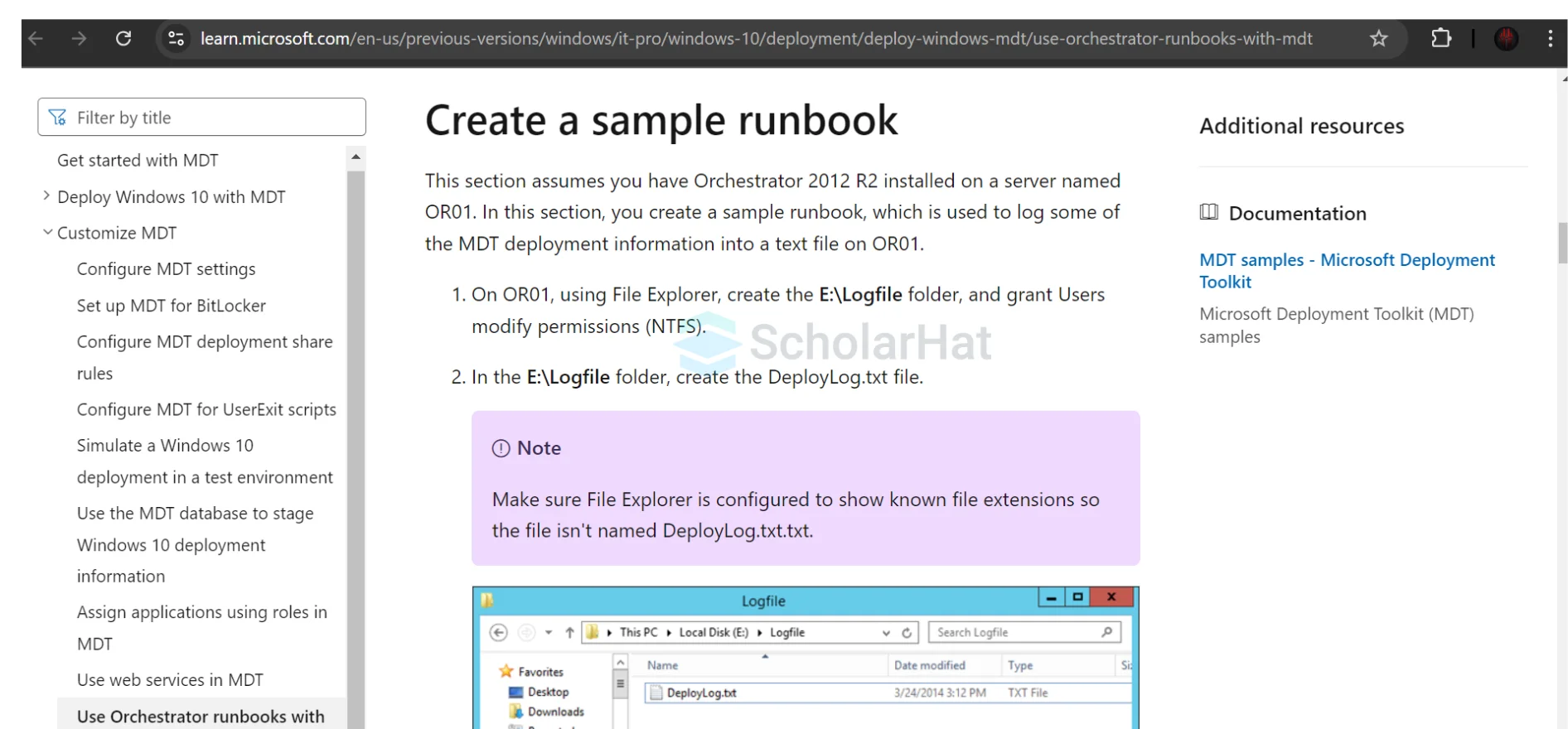 Create Your First Runbook