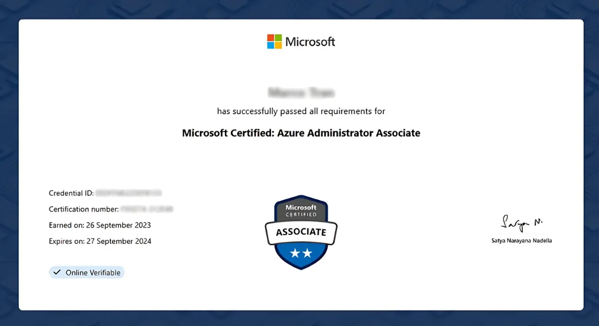 Azure Administrator Associate AZ-104 Certification 