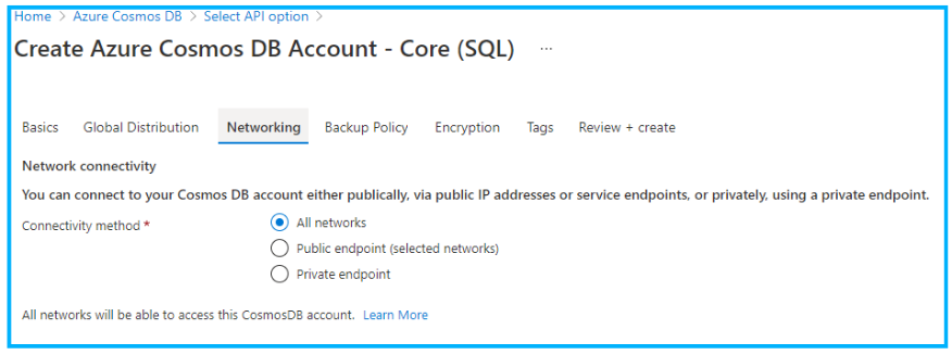 Step 5: Network Configuring