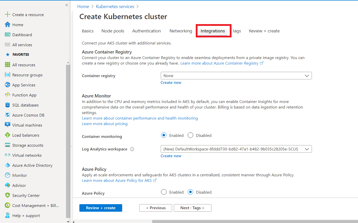 Azure Kubernetes Service (AKS)