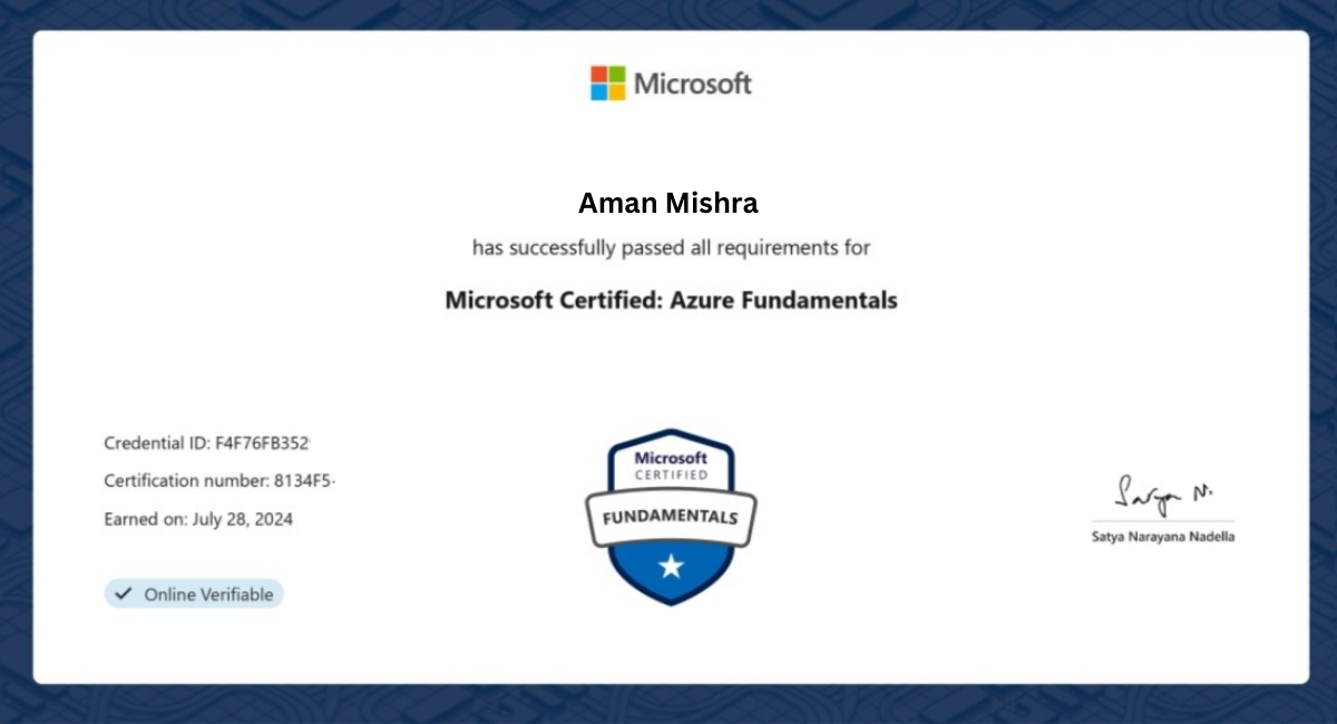 What is the Azure Fundamentals Certification (AZ-900) Exam?