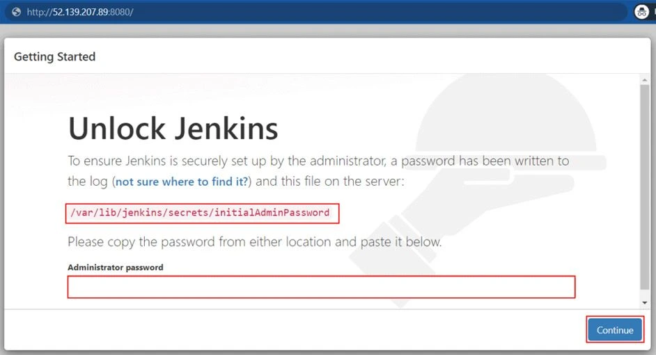 Access Jenkins in the Browser