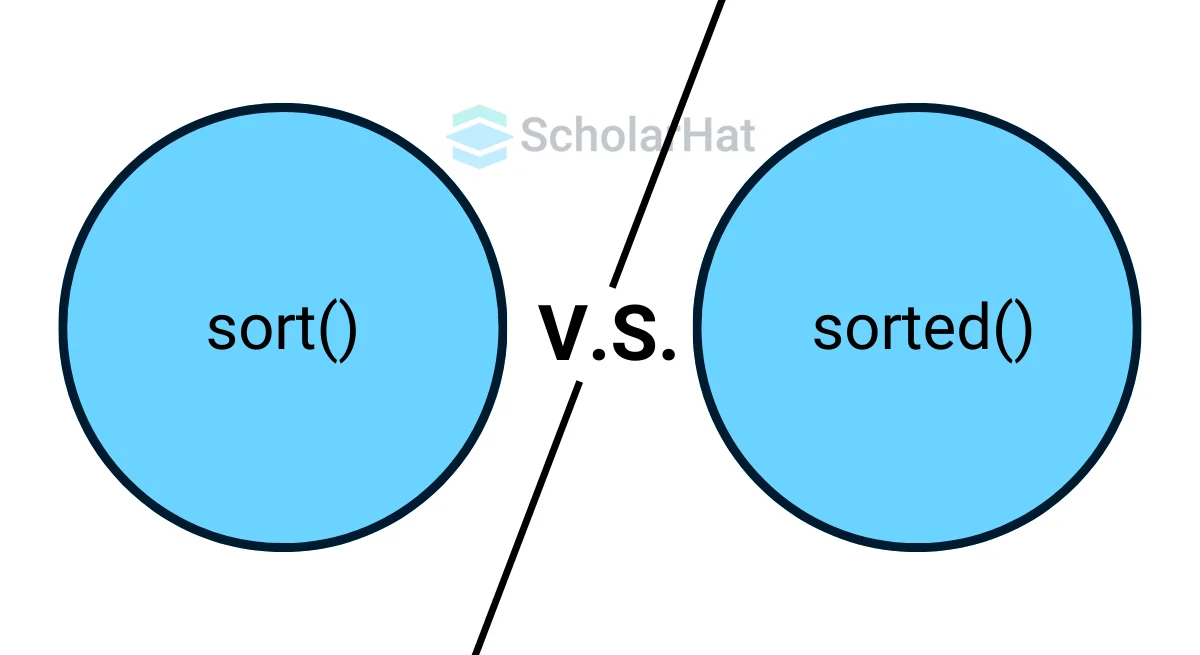 Difference Between sort() and sorted()