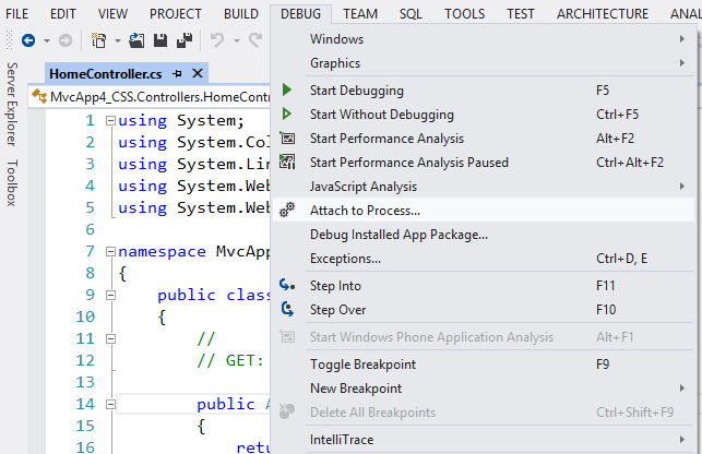 IIS Debugging