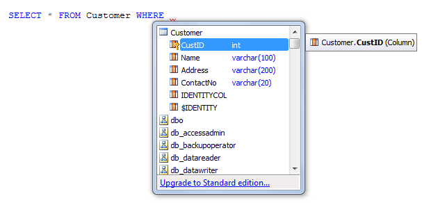 Enable Intellisense In Sql Server 2005, 2008