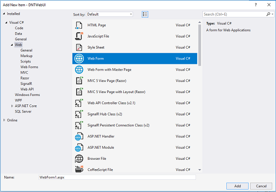 Visual Studio Keyboard Shortcut - Ctrl+Shift+A