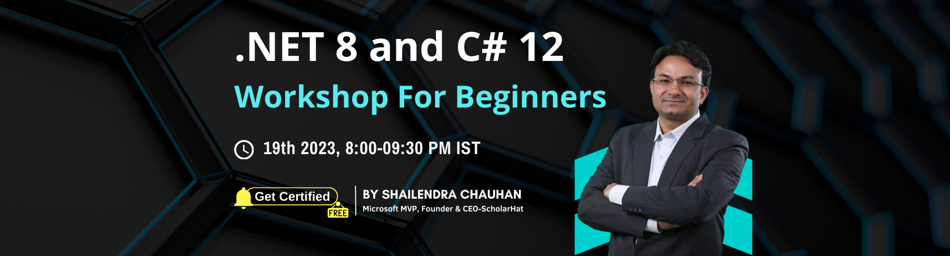 .NET 8/C# 12 Workshop For Beginners/Freshers